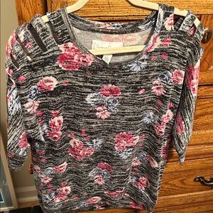 French Laundry Multicolor Knit Top